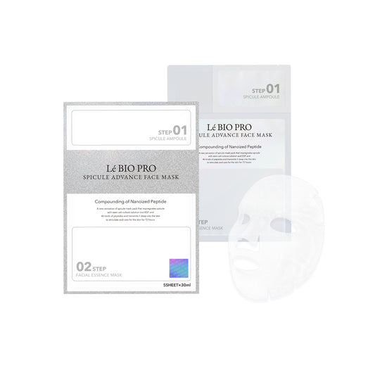 Le BIO PROレバイオプロ スピキュール アドバンス フェイスマスク 5枚入 - KOR JAPAN STORE