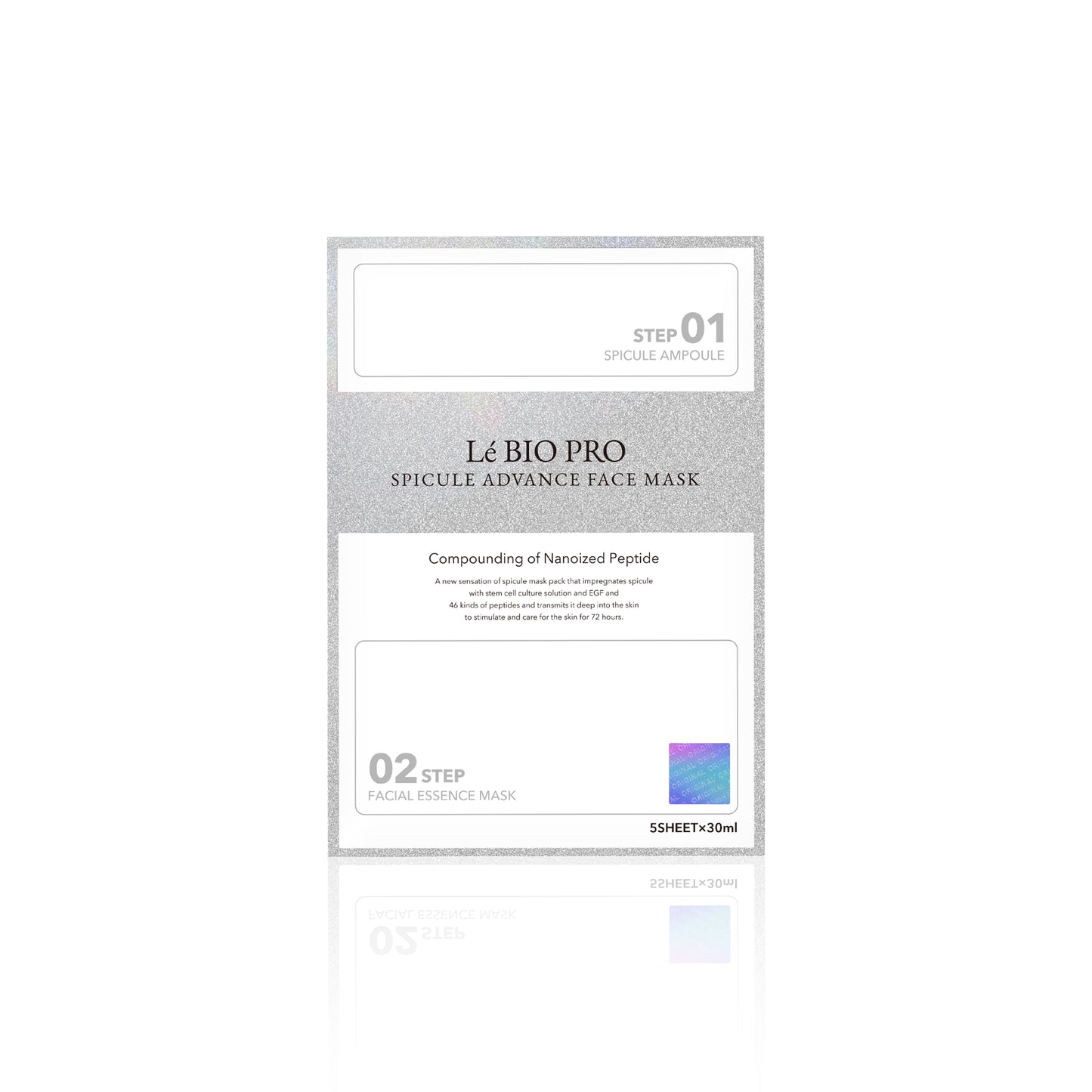 Le BIO PROレバイオプロ スピキュール アドバンス フェイスマスク 5枚入 - KOR JAPAN STORE
